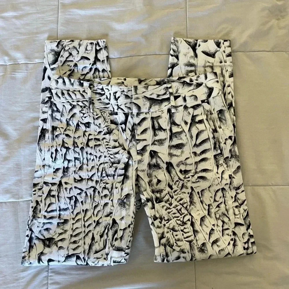 Helmut Lang linen blend print pants - Picture 3 of 10